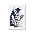 Picture of Blue & white flower II _GroupedProduct_Rectangle_Portrait_Framed_Matted_