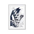Picture of Blue & white flower II _GroupedProduct_Rectangle_Portrait_Framed_Matted_