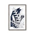 Picture of Blue & white flower II _GroupedProduct_Rectangle_Portrait_Framed_Matted_