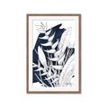Picture of Blue & white flower II _GroupedProduct_Rectangle_Portrait_Framed_Matted_