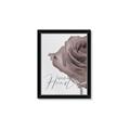 Picture of Kind Heart Pink  _GroupedProduct_Rectangle_Portrait_Framed_Matted_