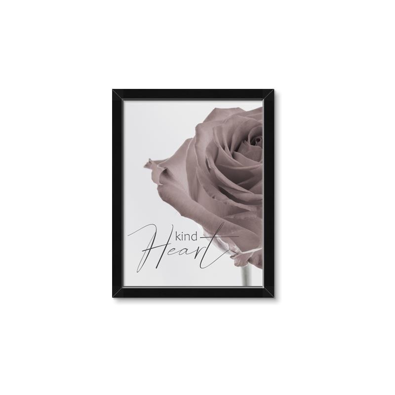 Picture of Kind Heart Pink  _GroupedProduct_Rectangle_Portrait_Framed_Matted_