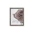 Picture of Kind Heart Pink  _GroupedProduct_Rectangle_Portrait_Framed_Matted_
