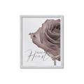 Picture of Kind Heart Pink  _GroupedProduct_Rectangle_Portrait_Framed_Matted_