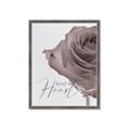 Picture of Kind Heart Pink  _GroupedProduct_Rectangle_Portrait_Framed_Matted_