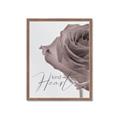 Picture of Kind Heart Pink  _GroupedProduct_Rectangle_Portrait_Framed_Matted_