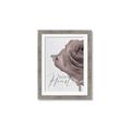 Picture of Kind Heart Pink  _GroupedProduct_Rectangle_Portrait_Framed_Matted_