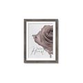 Picture of Kind Heart Pink  _GroupedProduct_Rectangle_Portrait_Framed_Matted_