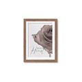 Picture of Kind Heart Pink  _GroupedProduct_Rectangle_Portrait_Framed_Matted_