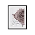 Picture of Kind Heart Pink  _GroupedProduct_Rectangle_Portrait_Framed_Matted_