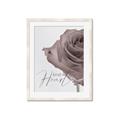 Picture of Kind Heart Pink  _GroupedProduct_Rectangle_Portrait_Framed_Matted_