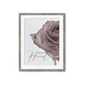Picture of Kind Heart Pink  _GroupedProduct_Rectangle_Portrait_Framed_Matted_