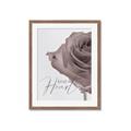 Picture of Kind Heart Pink  _GroupedProduct_Rectangle_Portrait_Framed_Matted_