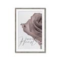 Picture of Kind Heart Pink  _GroupedProduct_Rectangle_Portrait_Framed_Matted_