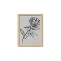 Picture of Gray Floral  _GroupedProduct_Rectangle_Portrait_Framed_Matted_
