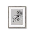 Picture of Gray Floral  _GroupedProduct_Rectangle_Portrait_Framed_Matted_