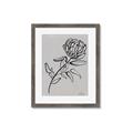 Picture of Gray Floral  _GroupedProduct_Rectangle_Portrait_Framed_Matted_
