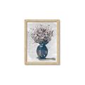 Picture of Blue Pot of Daisies _GroupedProduct_Rectangle_Portrait_Framed_Matted_