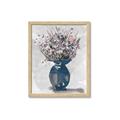 Picture of Blue Pot of Daisies _GroupedProduct_Rectangle_Portrait_Framed_Matted_