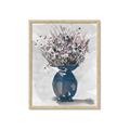 Picture of Blue Pot of Daisies _GroupedProduct_Rectangle_Portrait_Framed_Matted_