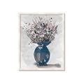 Picture of Blue Pot of Daisies _GroupedProduct_Rectangle_Portrait_Framed_Matted_