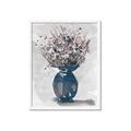 Picture of Blue Pot of Daisies _GroupedProduct_Rectangle_Portrait_Framed_Matted_