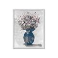 Picture of Blue Pot of Daisies _GroupedProduct_Rectangle_Portrait_Framed_Matted_