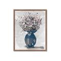 Picture of Blue Pot of Daisies _GroupedProduct_Rectangle_Portrait_Framed_Matted_