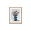 Picture of Blue Pot of Daisies _GroupedProduct_Rectangle_Portrait_Framed_Matted_