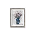 Picture of Blue Pot of Daisies _GroupedProduct_Rectangle_Portrait_Framed_Matted_