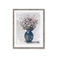 Picture of Blue Pot of Daisies _GroupedProduct_Rectangle_Portrait_Framed_Matted_