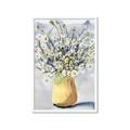 Picture of Pot of Daisies _GroupedProduct_Rectangle_Portrait_Framed_Matted_