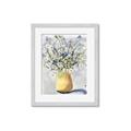 Picture of Pot of Daisies _GroupedProduct_Rectangle_Portrait_Framed_Matted_