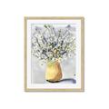Picture of Pot of Daisies _GroupedProduct_Rectangle_Portrait_Framed_Matted_