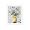 Picture of Pot of Daisies _GroupedProduct_Rectangle_Portrait_Framed_Matted_