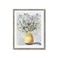Picture of Pot of Daisies _GroupedProduct_Rectangle_Portrait_Framed_Matted_