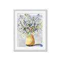 Picture of Pot of Daisies _GroupedProduct_Rectangle_Portrait_Framed_Matted_