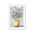 Picture of Pot of Daisies _GroupedProduct_Rectangle_Portrait_Framed_Matted_