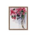 Picture of Red Floral Lamp _GroupedProduct_Rectangle_Portrait_Framed_Matted_