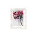 Picture of Red Floral Lamp _GroupedProduct_Rectangle_Portrait_Framed_Matted_