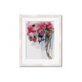 Picture of Red Floral Lamp _GroupedProduct_Rectangle_Portrait_Framed_Matted_