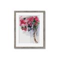 Picture of Red Floral Lamp _GroupedProduct_Rectangle_Portrait_Framed_Matted_
