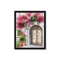 Picture of Red Floral Arch _GroupedProduct_Rectangle_Portrait_Framed_Matted_