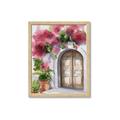 Picture of Red Floral Arch _GroupedProduct_Rectangle_Portrait_Framed_Matted_