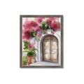Picture of Red Floral Arch _GroupedProduct_Rectangle_Portrait_Framed_Matted_