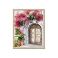 Picture of Red Floral Arch _GroupedProduct_Rectangle_Portrait_Framed_Matted_