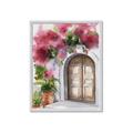 Picture of Red Floral Arch _GroupedProduct_Rectangle_Portrait_Framed_Matted_