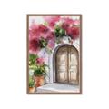 Picture of Red Floral Arch _GroupedProduct_Rectangle_Portrait_Framed_Matted_