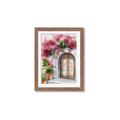 Picture of Red Floral Arch _GroupedProduct_Rectangle_Portrait_Framed_Matted_