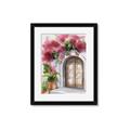 Picture of Red Floral Arch _GroupedProduct_Rectangle_Portrait_Framed_Matted_